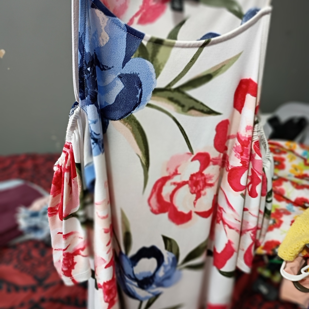 INC International Concepts Floral Print Top